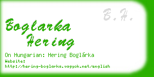 boglarka hering business card